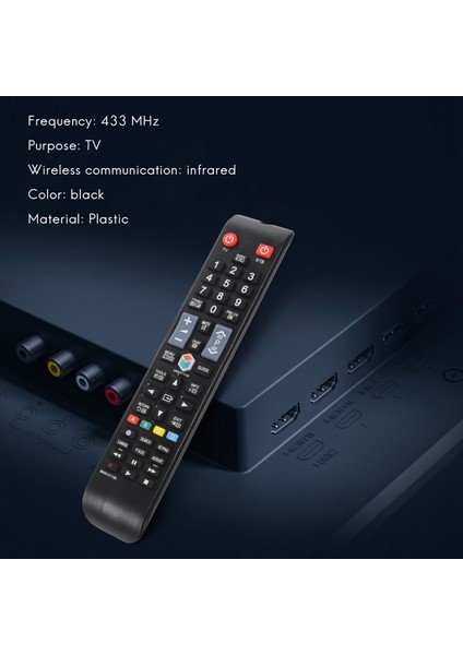 Yeni Uzaktan Kumanda Akıllı Tv BN59-01178B UA55H6300AW UA60H6300AW UE32H5500 UE40H5570 UE55H6200 (Yurt Dışından) modelleri