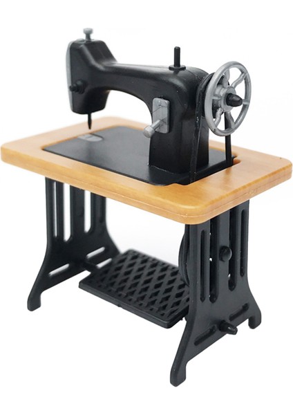 1/24 Bebek Evi Minyatür Mobilya Dikiş Makinesi Çocuk Dekor Aksesuarları Bebek Evi Oyuncaklar Kırmızı (Yurt Dışından) fiyatları