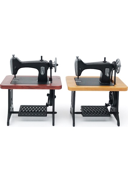 1/24 Bebek Evi Minyatür Mobilya Dikiş Makinesi Çocuk Dekor Aksesuarları Bebek Evi Oyuncaklar Kırmızı (Yurt Dışından) modelleri