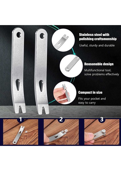 16 Adet Mini Levye Paslanmaz Çelik Düz Çubuk Çok Fonksiyonlu Küçük Levye Mini Kazayağı Hayatta Kalma Açacağı Araç Seti (Yurt Dışından) indirimleri