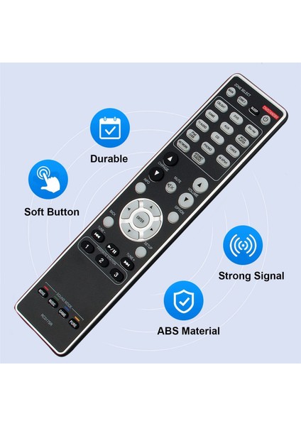 RC017SR Stereo Alıcı Av Ev Sineması Alıcısı Için Uzaktan Kumandayı Değiştirin SR6007 NR1603 SR5007 (Yurt Dışından) fırsatları