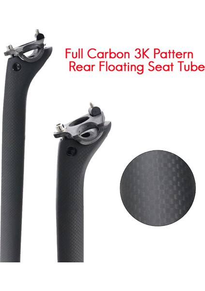 Dağ Bisikleti Karbon Seatpost 31.6 x 400MM Ofset 20MM Yol Bisikleti Seatpost Karbon Fiber Seatpost (Yurt Dışından)