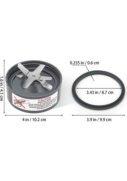 2x Yedek Parçalar 600 Watt 900 Watt Yedek Çıkarıcı Bıçak Blender Bardak Aksesuarları Için Fit (Yurt Dışından) fırsatları