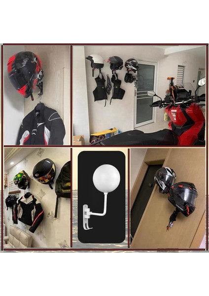 1 Adet 180° Motosiklet Kask Rafı, Rotasyon Metal Kask Tutucu Duvara Montaj, Motosiklet Kask Kapakları Için Kask Tutucu (Yurt Dışından)