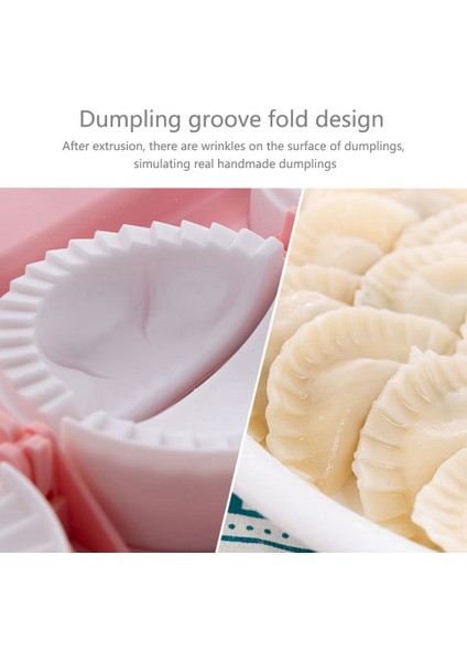 Köfte Yapımcısı Aracı Kalıp Jiaozi Bir Seferde 8 Köfte Yapmak Pişirme Pasta Mutfak Aksesuarları Mavi (Yurt Dışından) indirimleri
