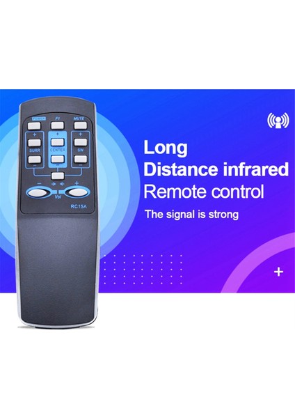 Ses Hoparlör Sistemi Için Uygun Uzaktan Kumanda R501T04/S5.1M RC15A/RC16 R501T RC16 RC15T (Yurt Dışından)