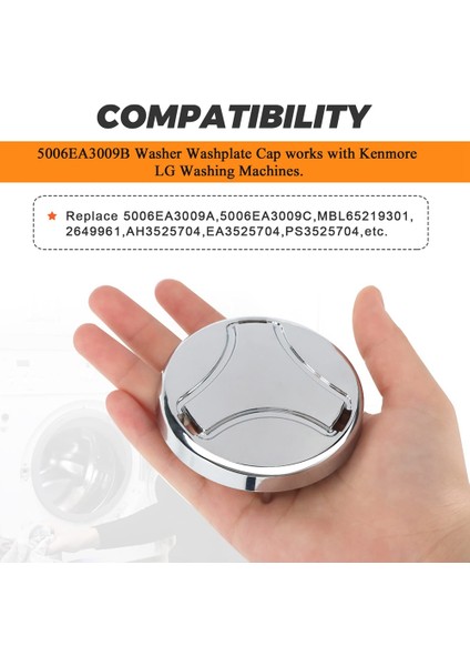 5006EA3009B Yıkama Pulsatör Kapağı Çamaşır Makinesi Kontrol Düğmesi Çamaşır Makinesi Yedek Yıkama Kurutucu Kontrolü Için (Yurt Dışından) fiyatları