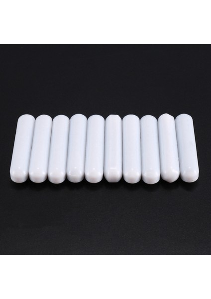 20 Adet Ptfe Manyetik Karıştırıcı Mikser Karıştırma Çubuğu Laboratuvar Bar Karıştırma Plakası Mıknatıs Karıştırma Çubuğu Manyetik (8X40MM) (Yurt Dışından)