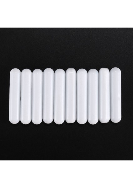 20 Adet Ptfe Manyetik Karıştırıcı Mikser Karıştırma Çubuğu Laboratuvar Bar Karıştırma Plakası Mıknatıs Karıştırma Çubuğu Manyetik (8X40MM) (Yurt Dışından)