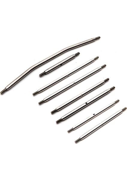Metal Süspansiyon Bağlantı Çubuğu Bağlantı Direksiyon Çekme Çubuğu Eksenel RBX10 Ryft AXI03005 1/10 Rc Paletli Araba Yükseltme Parçaları (Yurt Dışından)