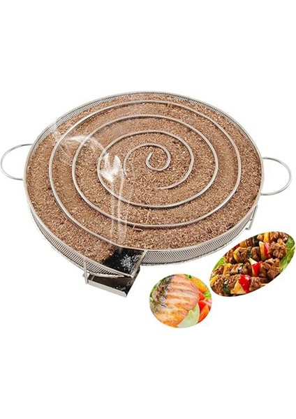 Sepeti Baharatlık Paslanmaz Çelik Tepsisi Soğuk Duman Jeneratörü Kutusu Açık Barbekü Rafı (Tip B) (Yurt Dışından) modelleri