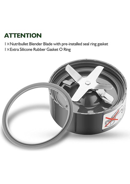 600W/900W Blender Çıkarıcı Bıçağı Aksesuarları Için Blender Yedek Parçaları Bıçak ve Conta Halkası Bıçağı (Yurt Dışından) indirimleri