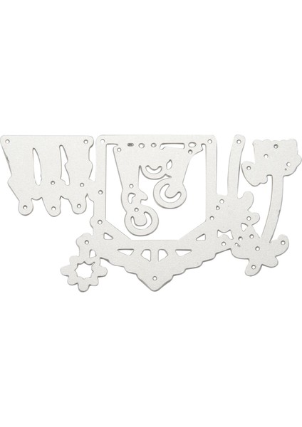 Kesme Kalıpları Şablon Şablonu Scrapbooking Kabartma Makinesi Kabartma Şablonu Şablonları, Büyük Atış / Mürekkep Böceği / ve Diğer Delme Makinesi Için (G) (Yurt Dışından)