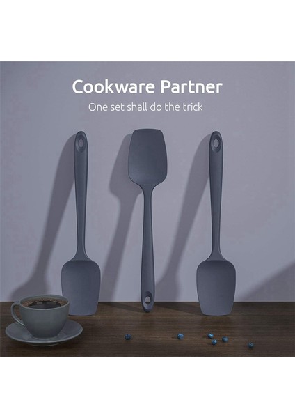 9 Adet Silikon Spatula Siyah Yüksek Sıcaklığa Dayanıklı Kauçuk Spatula Pişirme ve Pişirme Mutfak Spatula (Yurt Dışından) indirimleri