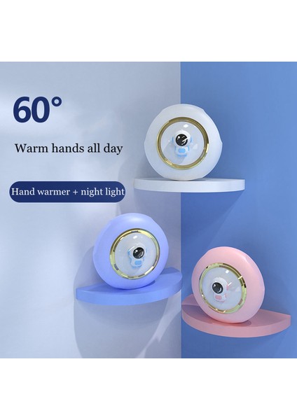 USB Astronot Aydınlık El Isıtıcı Şarj El Isıtıcı Ev Kış Elektrikli Sevimli El Isıtıcı Pembe (Yurt Dışından) modelleri
