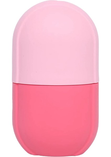 Buz Kare Tepsi Haddeleme Buz Derin Kontur Onarım Cilt Silikon Buz Tepsisi Kalıp Topu Küre Günlük Bakım Kapsülü Pembe (Yurt Dışından)