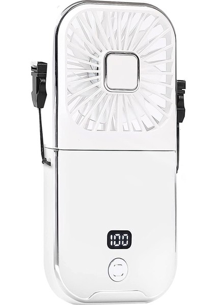 Mini Fan Taşınabilir USB Katlanabilir Kişisel El Fanı, Telefon Tutucu, Dış Mekan Sürüş Ofisi Için 4 Hız Ayarlı Fan (Yurt Dışından)
