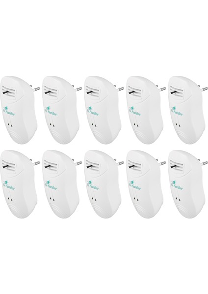 10X Ionizer Hava Temizleme Cihazı Ev Için Negatif Iyon Jeneratörü Hava Temizleyici Formaldehit Duman Toz Arıtma Ab Tak (Yurt Dışından)