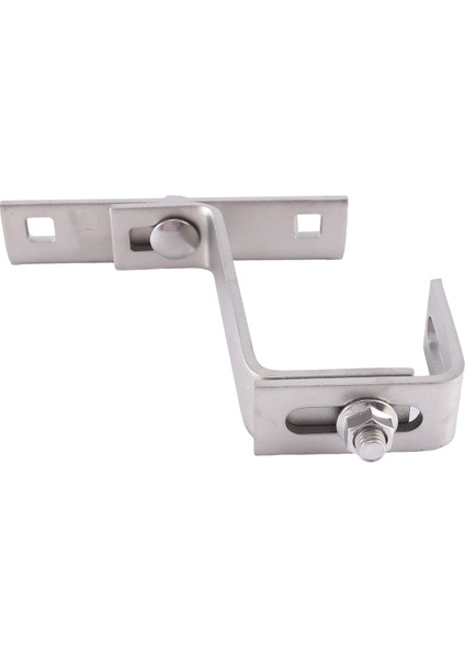 Paslanmaz Çelik Fotovoltaik Montaj Braketi Ayarlanabilir Çatı Kancası 180 Derece Fotovoltaik Braket (Yurt Dışından) fırsatları