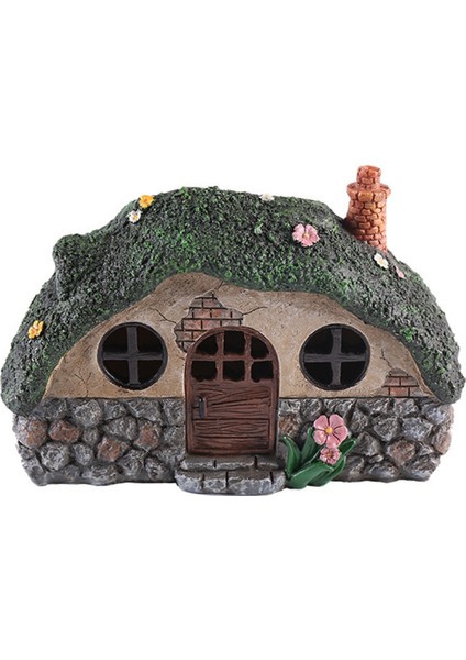 LED Güneş Işığı Peri Evi Açık Su Geçirmez Bahçe Çim Lambası Anti-Korozyon Güneş Enerjili Bahçe Dekor Için (Yurt Dışından)