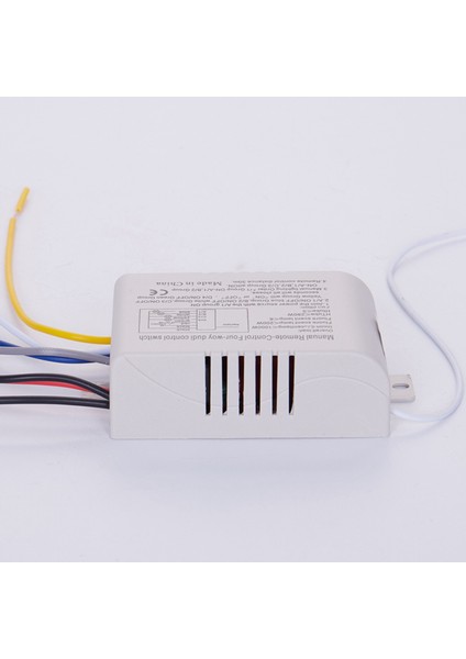 3x 4 Yollu Işık Lambası Dijital Kablosuz Uzaktan Kumanda Anahtarı Açık/kapalı 220V (Yurt Dışından)