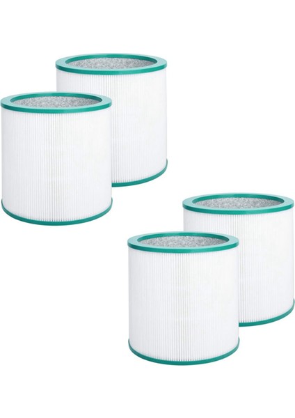 TP00 TP02 TP03 AM11 Kule Arıtma Saf Serin Bağlantı Için 4 Paket Hepa Yedek Filtre, Parçayı Değiştirin 968126-03 (Yurt Dışından)