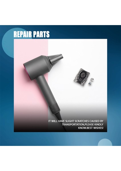 Süpersonik Saç Kurutma Makinesi Için HD01/HD02/HD03 Evrensel Güç Anahtarı Düğmesi Düğmesi Lastik Pedi Yedek Parçalar 1 Takım (Yurt Dışından)