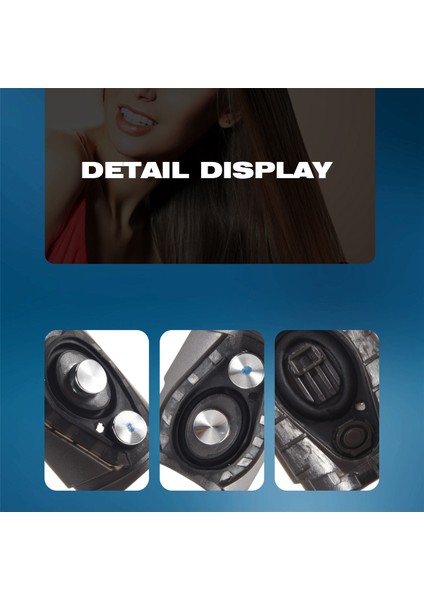 Süpersonik Saç Kurutma Makinesi Için HD01/HD02/HD03 Evrensel Güç Anahtarı Düğmesi Düğmesi Lastik Pedi Yedek Parçalar 1 Takım (Yurt Dışından)