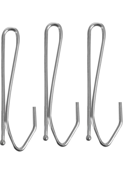 Tek Tutam Pencere Kaplama Metal Plise Perdeler Perde Kancaları - Gümüş Ton (120 Parça) (Yurt Dışından) modelleri