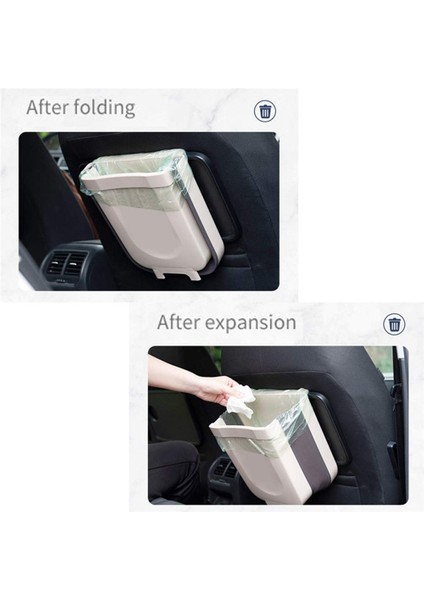 Taşınabilir Asmak Çöp Tenekesi Katlanabilir Mini Çöp Kutusu Çöp Tenekesi Mutfak Çekmecesi Dolap Yatak Odası Banyo B Üzerinde Asılı (Yurt Dışından) modelleri