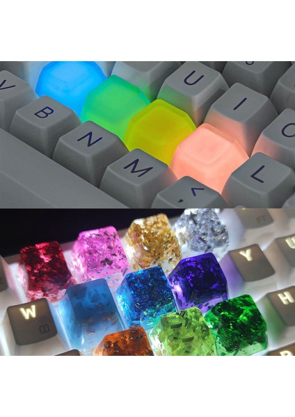 Mekanik Oyun Klavyesi Kalıp Bilgisayar Pc Gamer Keycaps Silikon Reçine Epoksi El Yapımı El Sanatları Yapma Araçları (Yurt Dışından) fırsatları