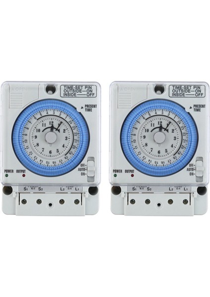 2x Yeni TB-388 15 Dakika / 96 Kez Geçiş Zamanlayıcısı Olmadan (Yurt Dışından)