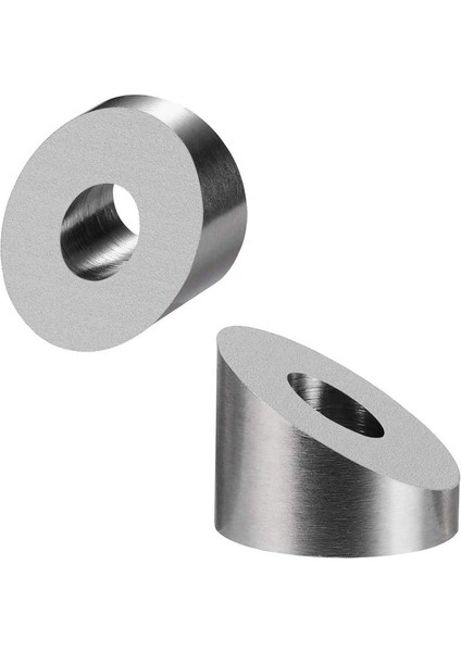T316 Paslanmaz Çelik 1/4 Inç 30 Derece Açı Eğimli Yıkayıcı 1/8 Inç Ila 3/16 Inç Güverte Kablo Korkuluk Kiti/donanım Ahşap/metal/alüminyum Direkler Dıy Korkuluk (10 Adet) (Yurt Dışından) indirimleri