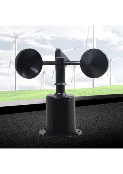 0-70 M/s Rüzgar Hızı Sensörü Ortam Sinyal Çıkışı Darbe Tipi Üç Bardak Rüzgar Hızı Sensörü Anemometre DC5-30V (Yurt Dışından)