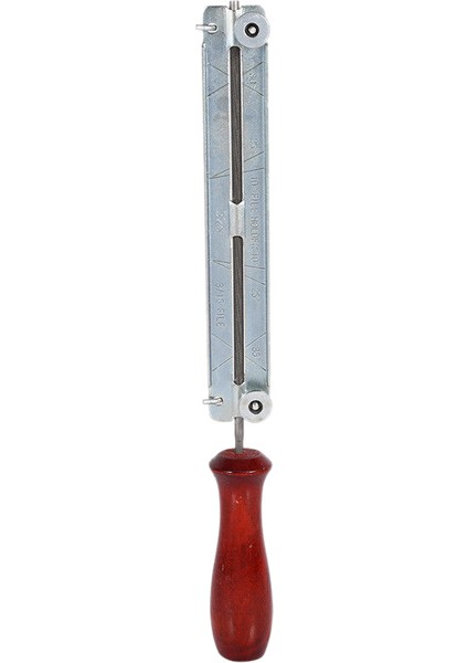 3/16 Inç 4.8mm Yuvarlak Düz Keskin Bileme Kalemtıraş Kuvvet Dosya Dosyaları Tutucu Kolu Kiti Testere Zincir Araçları (Yurt Dışından)