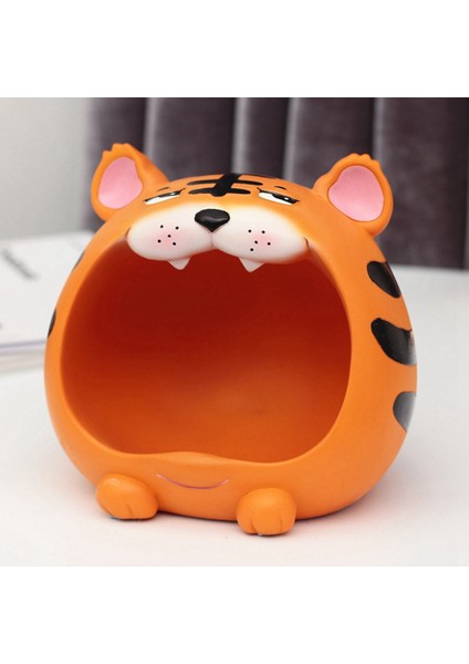 Depolama Tepsisi Yıl Maskot Şanslı Depolama Dolabı Ev Dekorasyonu Depolama Kovası Turuncu (Yurt Dışından) fırsatları