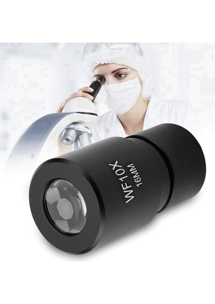 4x Mikroskop Mercek Lensleri, -R001 WF10X Biyolojik Mikroskop Oküler Montaj Için 16MM Mercek 23.2mm (Yurt Dışından)