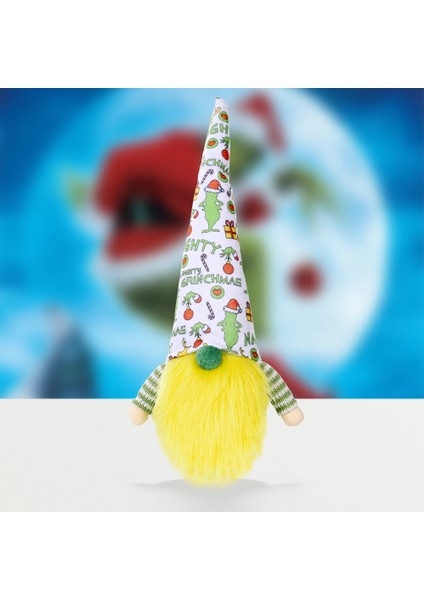 Noel Gnome Merry Christmas Santa Isveç Tomte Nisse Peluş Bebek Noel Noel Partisi Için Masa Süsü, B (Yurt Dışından)