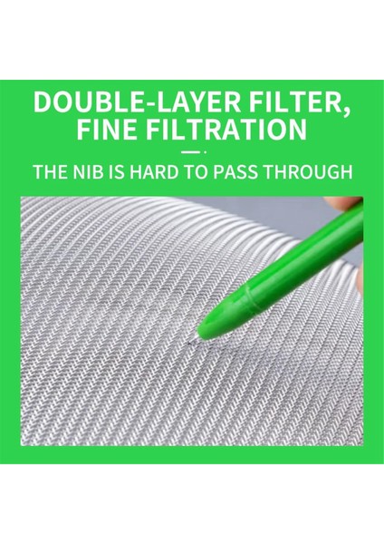 Ince Örgü Boya Süzgeci 60 Mesh Paslanmaz Çelik Boya Süzgeci, Boya B'deki Kirleri Filtrelemek Için 5 Galonluk Kovalara Uyuyor (Yurt Dışından) modelleri