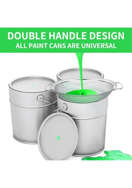 Ince Örgü Boya Süzgeci 60 Mesh Paslanmaz Çelik Boya Süzgeci, Boya B'deki Kirleri Filtrelemek Için 5 Galonluk Kovalara Uyuyor (Yurt Dışından) fırsatları