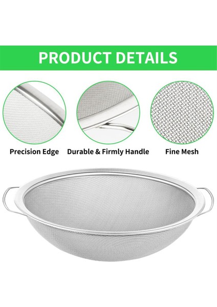 Ince Örgü Boya Süzgeci 60 Mesh Paslanmaz Çelik Boya Süzgeci, Boya B'deki Kirleri Filtrelemek Için 5 Galonluk Kovalara Uyuyor (Yurt Dışından) indirimleri