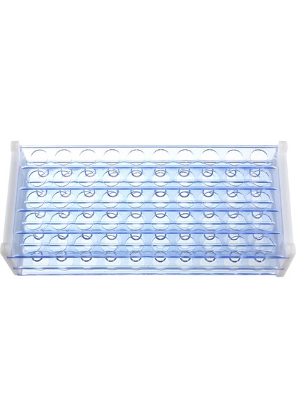 2x Plastik Test Tüpü Stand Braketi Rafı, 12-13MM Test Tüpleri Için 50 Delik Pozisyonları (Yurt Dışından) modelleri