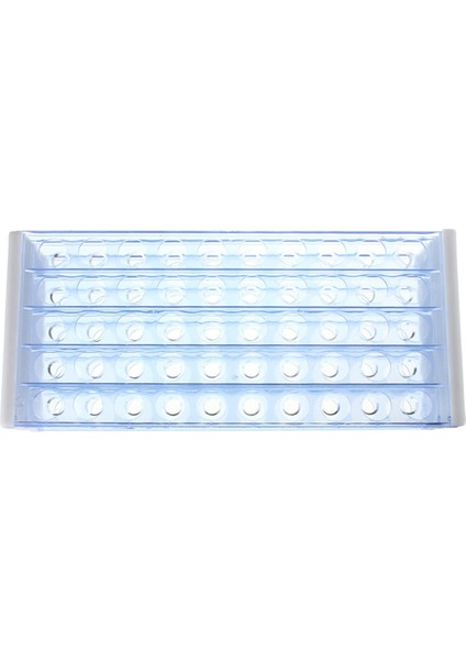 2x Plastik Test Tüpü Stand Braketi Rafı, 12-13MM Test Tüpleri Için 50 Delik Pozisyonları (Yurt Dışından) fırsatları