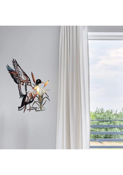 Bahçe Duvar Dekorasyonu Hayvan Metal El Sanatları Bahçe Ev Duvar Sanatı Süs Duvar Dekor Bahçe Çit Dekor Için (Yurt Dışından) modelleri