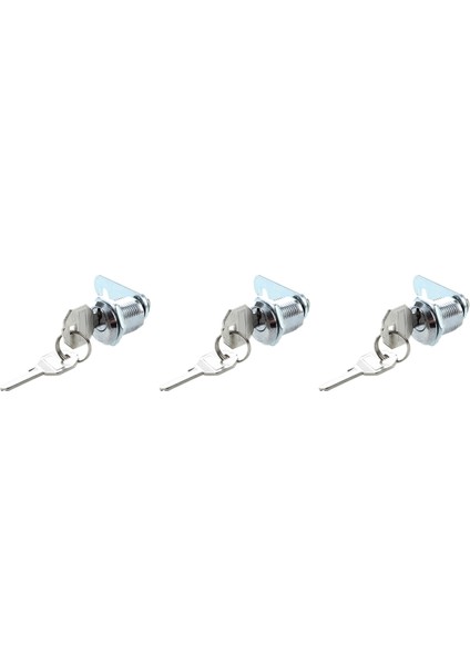 Harf Kutusu Çekmecesi Için 3x Harman Kam Silindir Kilidi 20MM (Yurt Dışından)