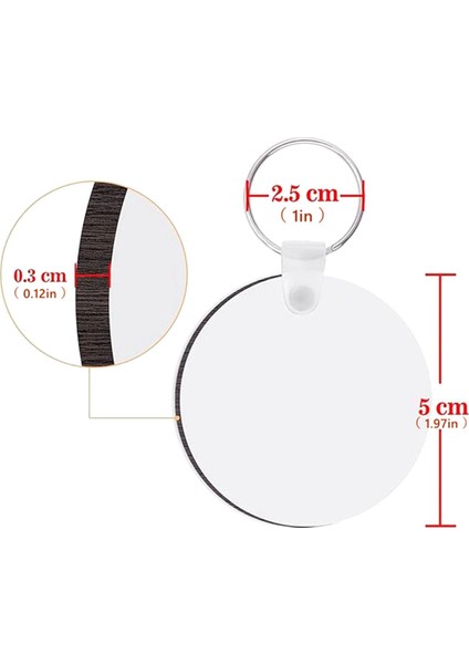 30 Adet Süblimasyon Anahtarlık Boşlukları Çift Taraflı Isı Transferi Boşlukları Mdf Boş Tahta Süblimasyon Dıy ve Zanaat (Yurt Dışından) fiyatları