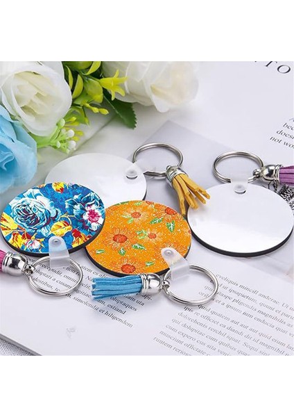 30 Adet Süblimasyon Anahtarlık Boşlukları Çift Taraflı Isı Transferi Boşlukları Mdf Boş Tahta Süblimasyon Dıy ve Zanaat (Yurt Dışından) indirimleri