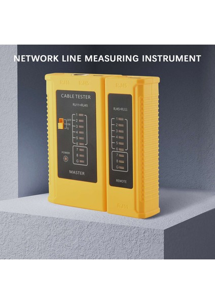 Ağ Kablosu Test Cihazı Test Aracı RJ45 RJ11 RJ12 Cat5 Cat6 Utp USB Lan Tel Ethernet Kablosu Test Cihazı (Dahil Değil) (Yurt Dışından)