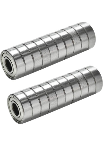 50 Adet 608 Zz, 608ZZ Metal Çift Korumalı Minyatür Derin Oluk Kaykay (8mm x 22MM x 7mm) (Yurt Dışından) modelleri