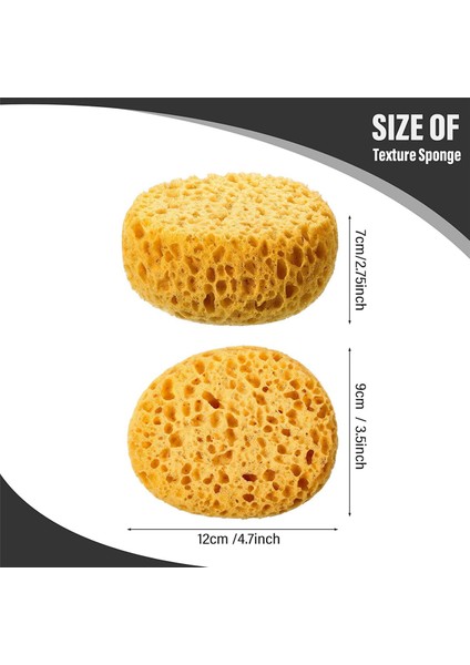 8 Adet Doku Süngeri Alçıpan Doku Sünger Doku Yama Süngeri Doku Onarımı Için Dıy Boyama Tavan (12X9X7CM) (Yurt Dışından)